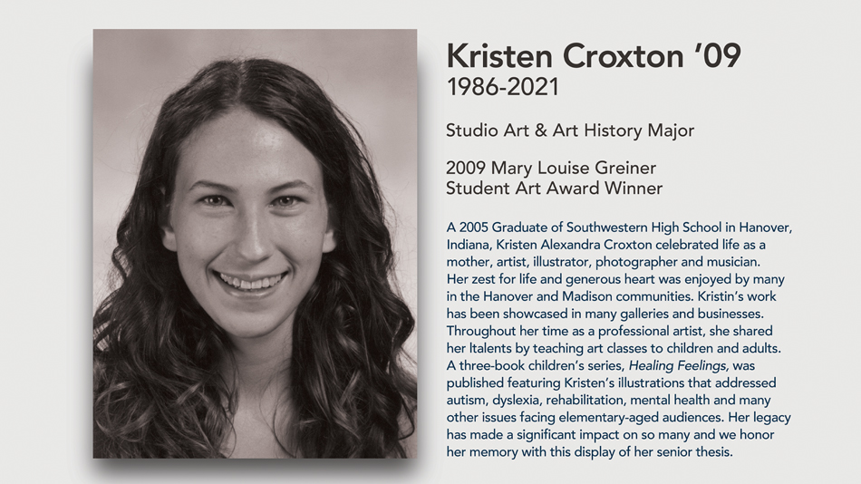 Celebrating the life and art of Kristen Croxton ’09