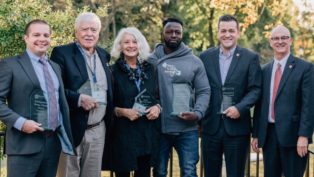 Appreciation radiates throughout alumni awards celebration - Hanover ...