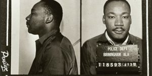 Martin Luther King Jr. Birmingham arrest photo