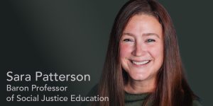 Professor of Theological Studies Sara Patterson