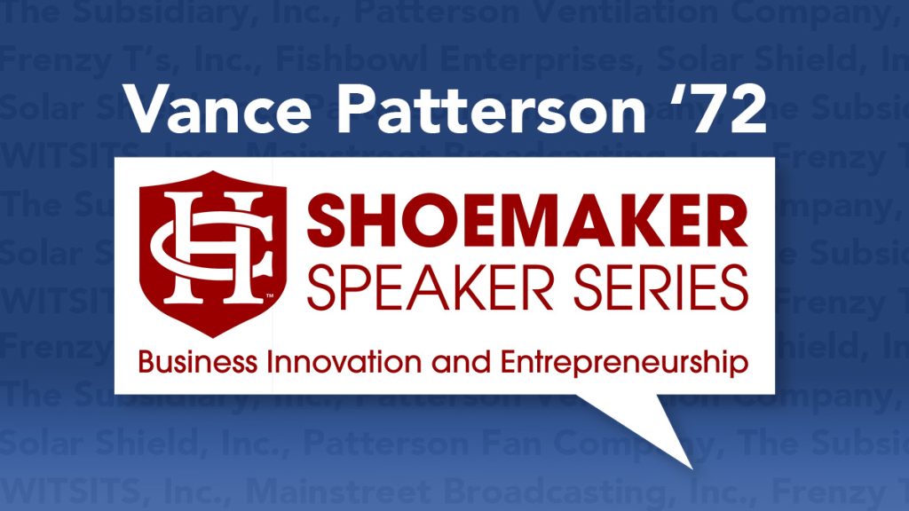 Shoemaker Speaker Series logo