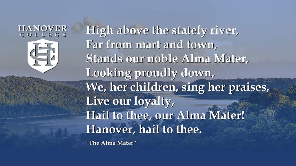 Lyrics to "Alma Mater"