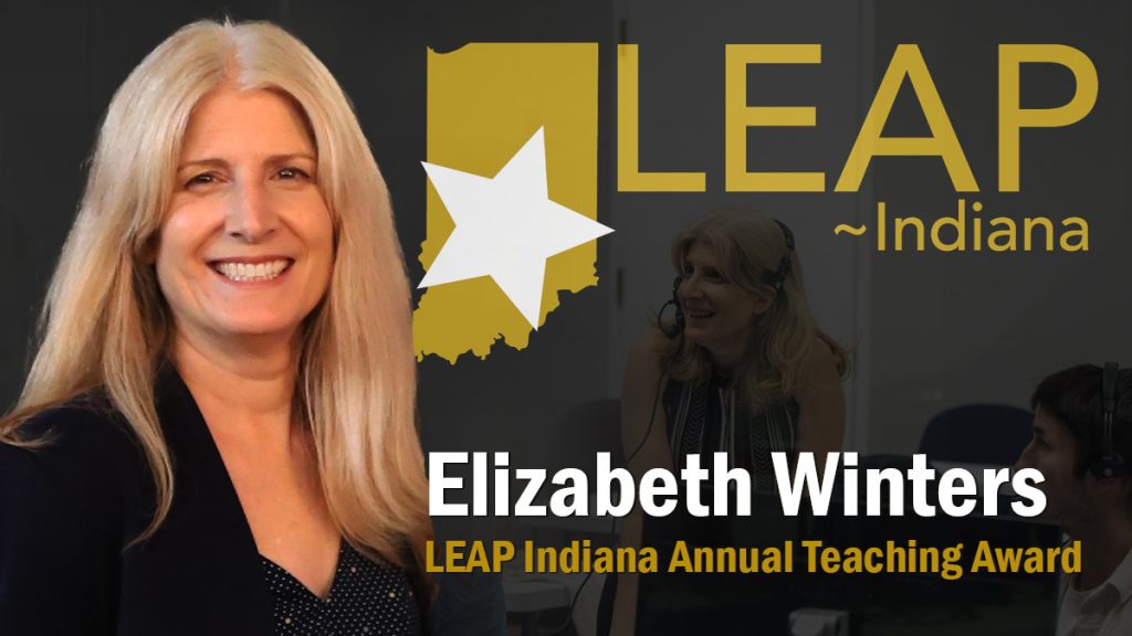 Elizabeth Winters LEAP Indiana Award