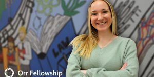 Ewing earns post-graduate Orr Fellowship Abby Ewing