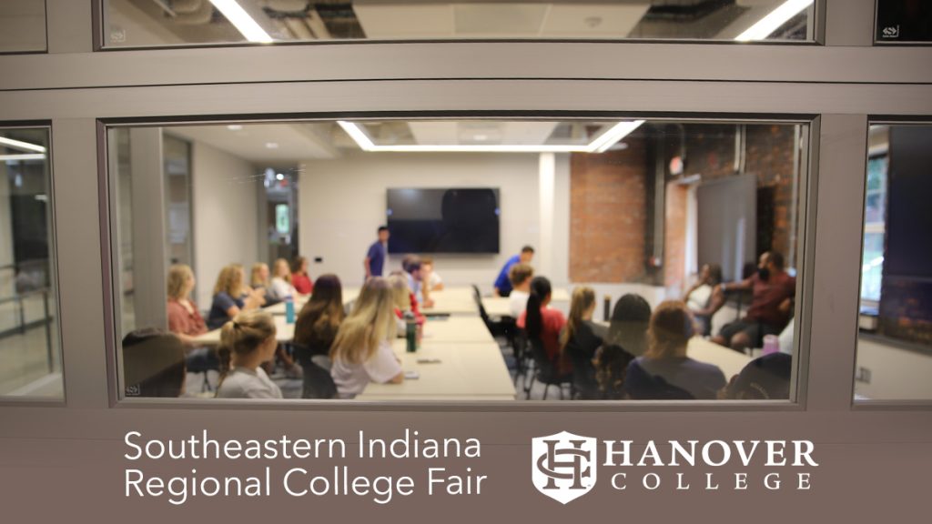 students in classroom through glass