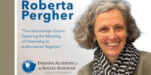 Authoritarianism and citizenship focus of Pergher's keynote address Roberta Pergher, Indiana University history professor