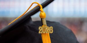 Conferral of degrees to Class of 2026 caps spring term tassles with 2026