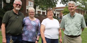 Retirements, outstanding service and milestones highlight annual employee celebration Retiring employees include (l-r): John Todd, Lynn Todd, Kate Johnson and Steve Jobe. Not pictured: Melissa Eden.