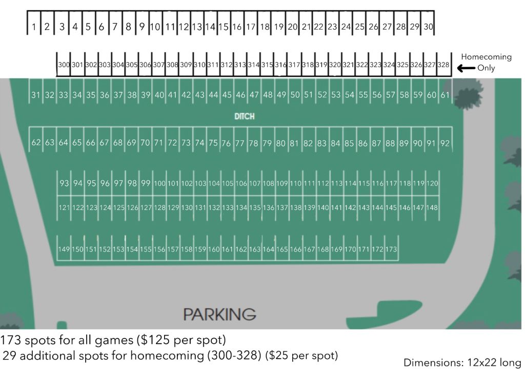 Tailgating map