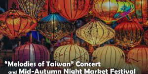"Melodies" and mid-autumn festival highlight Asian residency Asian might market hanging lights