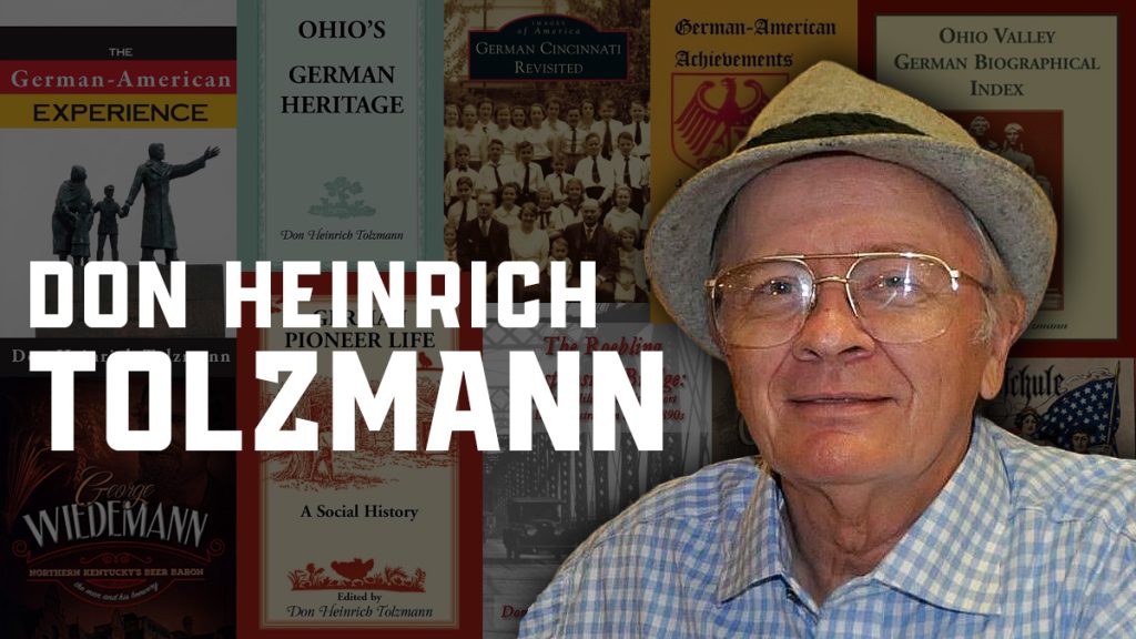 Don Heinrich Tolzmann and book covers
