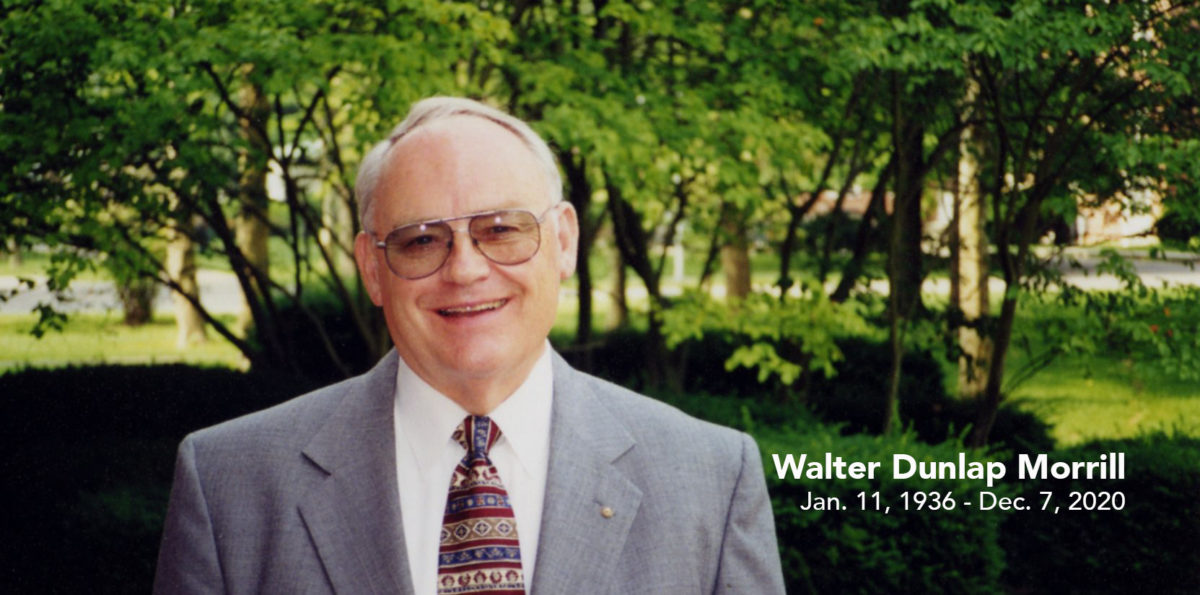 Walter Dunlap Morrill obituary hero image