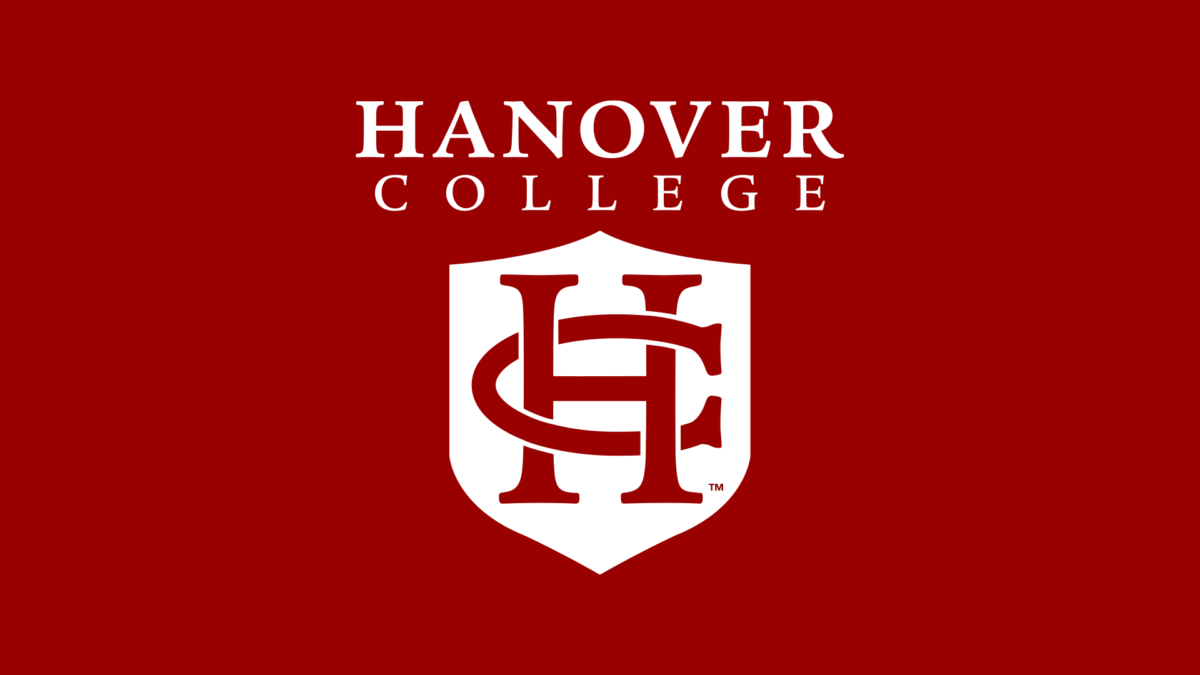 Hanover College Logo Red background